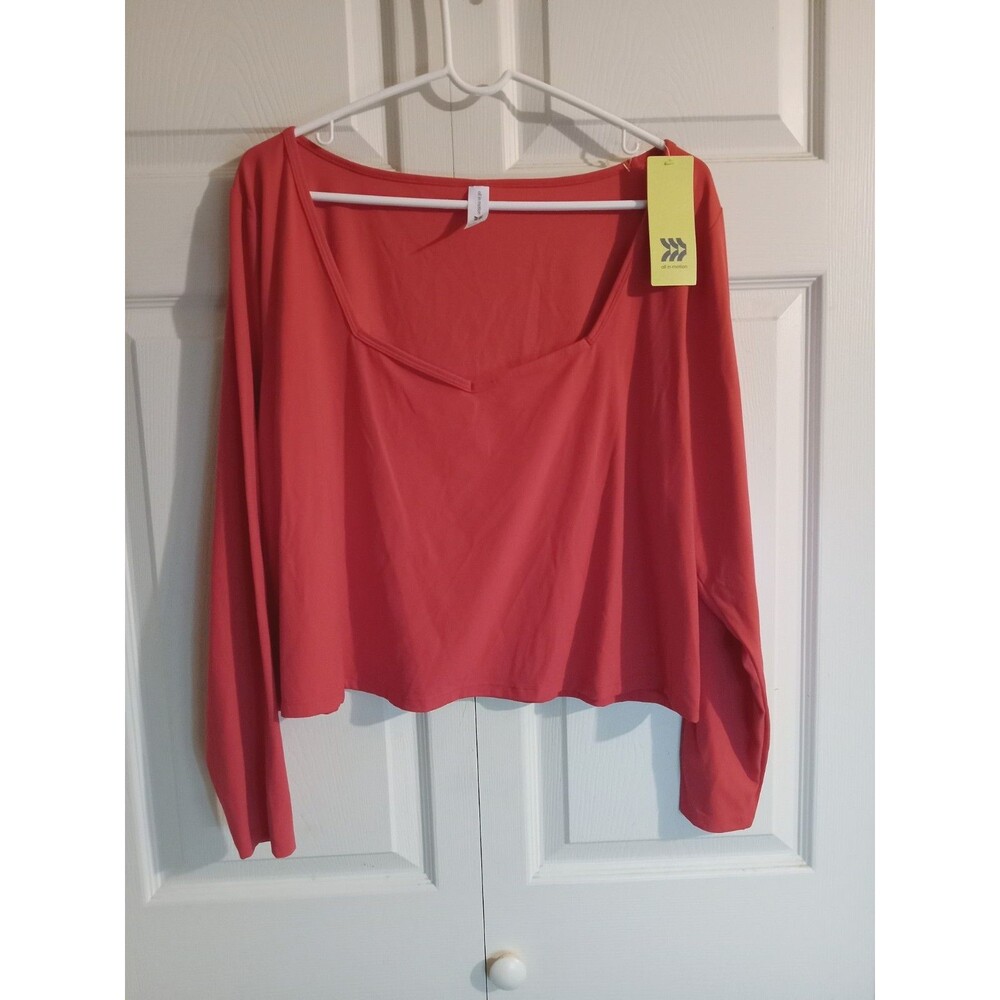 3x Women's Everyday Soft Long Sleeve Top - All in Motion™ Red